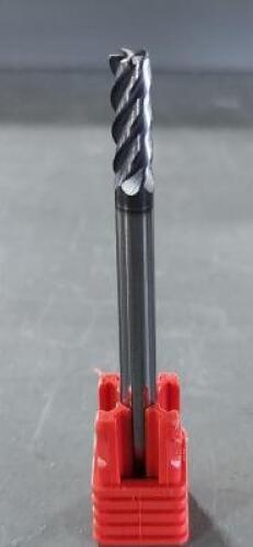 DESCRIPTION: (5) SOLID CARBIDE SQ END MILL BRAND/MODEL: DATAFLUTE SSI50187-10C10 SIZE: 3/16" DIA 9/16" LOC RETAIL$: $56.69 QTY: 5