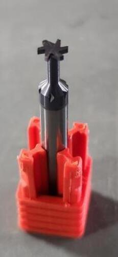 DESCRIPTION: (10) SOLID CARBIDE KEYSEAT CUTTERS BRAND/MODEL: MITGI E01-075-ALTIN SIZE: .1850D QTY: 10