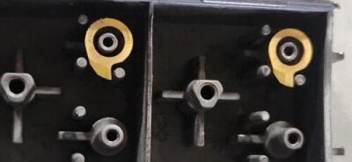 DESCRIPTION: (10) CARBIDE THREADING INSERTS BRAND/MODEL: PH HORN R108.0205.01 TN35 RETAIL$: 19.50 PER INSERT QTY: 10