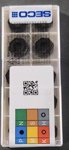 DESCRIPTION: (30) ONMU050410ANTN-M10 CARBIDE MILLING INSERTS BRAND/MODEL: SECO ONMU050410ANTN-M10 RETAIL$: 29.90 PER INSERT QTY: 30