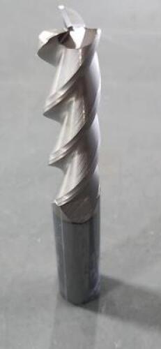 DESCRIPTION: (1) SOLID CARBIDE FINISHING END MILL BRAND/MODEL: MA FORD 10627 SIZE: 1/2"D 2" LOC .030 RAD RETAIL$: 112.20 EA QTY: 1
