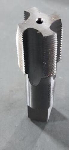 DESCRIPTION: (1) HSS STRAIGHT FLUTE PLUG TAP BRAND/MODEL: VC 04862140 SIZE: 1-1/8-16 RETAIL$: $85.79 QTY: 1