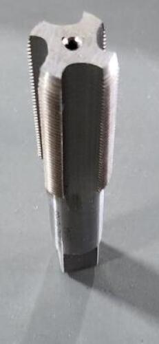 DESCRIPTION: (1) HSS STRAIGHT FLUTE TAP BRAND/MODEL: VC 04848123 SIZE: 7/8-18 RETAIL$: $61.46 QTY: 1