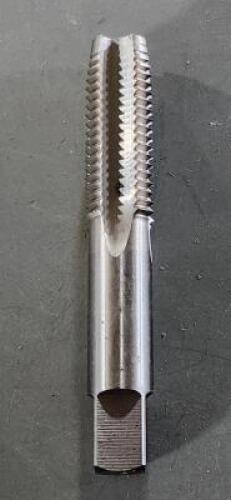 DESCRIPTION: (1) HSS STRAGHT FLUTE HAND TAP BRAND/MODEL: VC 04994208 SIZE: M20x2.50 METRIC COARSE RETAIL$: $74.32 QTY: 1