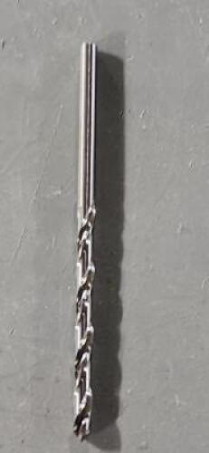DESCRIPTION: (3) SOLID CARBIDE JOBBER LENGTH DRILLS BRAND/MODEL: HERTEL 79892014 SIZE: #38 RETAIL$: $16.22 EA QTY: 3