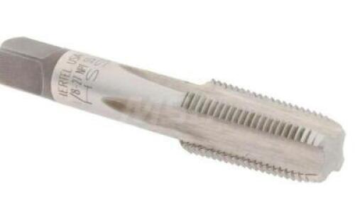 DESCRIPTION: (1) HSS STANDARD PIPE TAP BRAND/MODEL: HERTEL 88244264 SIZE: 1/8-27 RETAIL$: $31.03 QTY: 1