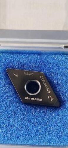 DESCRIPTION: (15) PVD COATED TURNING INSERTS BRAND/MODEL: NORTHAMERICAN TOOL DNGA432 80425MT RETAIL$: $111.84 PER INSERT QTY: 15
