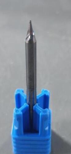 DESCRIPTION: (4) SOLID CARBIDE SQ END MILL BRAND/MODEL: SGS 39222 SIZE: 0.022" DIA 0.033" LOC RETAIL$: $35.66 EAA QTY: 4