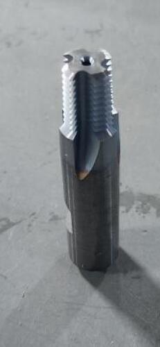 DESCRIPTION: (1) SOLID CARBIDE STANDARD PIPE TAP BRAND/MODEL: EMUGE GF1731369678 SIZE: 3/4-14 NPT RETAIL$: $747.07 QTY: 1