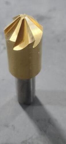 DESCRIPTION: (1) 90 DEG. HSCo8 COUNTERSINK BRAND/MODEL: MELIN HSP1-1/2-90T SIZE: 1-1/2 " 90T RETAIL$: $158.00 EA QTY: 1