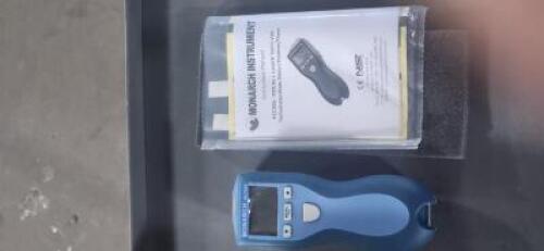 DESCRIPTION: (1) POCKET LASER TACHOMETER BRAND/MODEL: MONARCH 6125-010 INFORMATION: 0.5 TO 20000 RPM CONACT 5- 200,000 RPM NON CONTACT SIZE: 0.16 TO 6