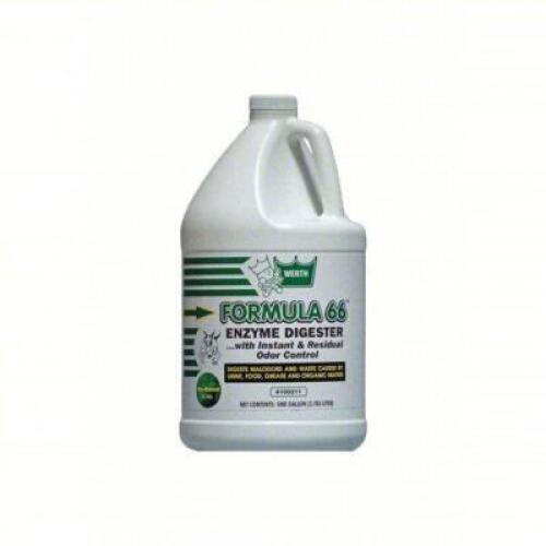 DESCRIPTION: (1) FORMULA 66 ENZYME DIGESTER BRAND/MODEL: WERTH #35YL19 SIZE: 1 GALLON RETAIL$: $80.00 EA QTY: 1