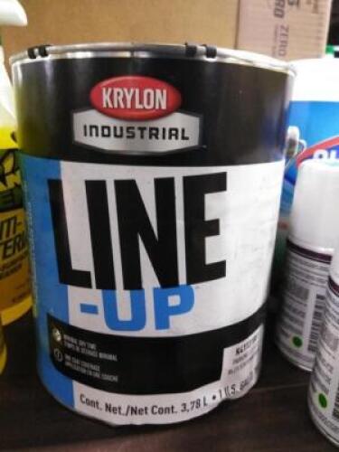 DESCRIPTION: (2) PARKING LOT PAINT BRAND/MODEL: KRYLON INDUSTRIAL INFORMATION: PARKING LOT BLUE SIZE: 1 GALLON RETAIL$: $87.45 EA QTY: 2
