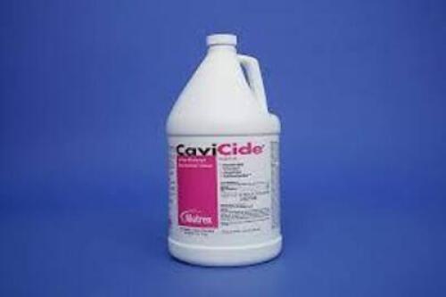 DESCRIPTION: (1) SURFACE DISINFECTANT CLEANER BRAND/MODEL: CAVICIDE SIZE: 1 GALLON RETAIL$: $35.95 EA QTY: 1