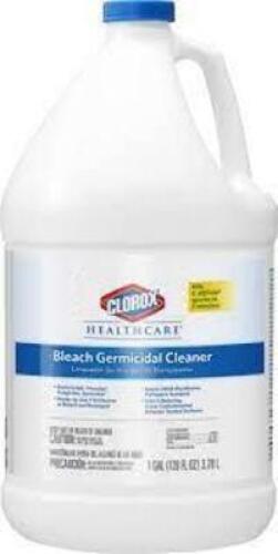 DESCRIPTION: (2) GERMICIDAL CLEANER BRAND/MODEL: COLOROX HEALTHCARE SIZE: 1 GALLON RETAIL$: $8.54 EA QTY: 2