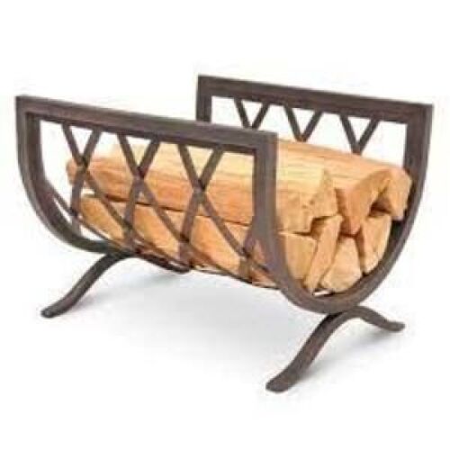 DESCRIPTION: (1) WOOD HOLDER BRAND/MODEL: PILGRIM INFORMATION: IRON WEAVE RETAIL$: $259.00 EA QTY: 1