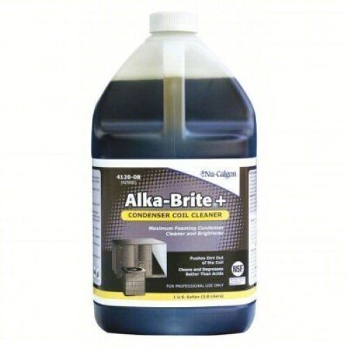 DESCRIPTION: (1) LIQUID CONDENSER CLEANER BRAND/MODEL: NU-CALGON #1ANJ5 INFORMATION: BROWN SIZE: 1 GAL RETAIL$: $33.28 EA QTY: 1