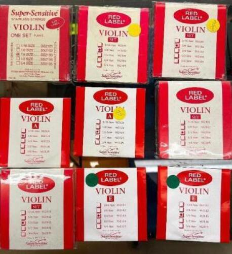 (9) - VIOLIN STRINGS