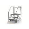 DESCRIPTION: (1) FORWARD DESCENT ROLLING WORK PLATFORM BRAND/MODEL: TRI-ARC #29RJ73 INFORMATION: GRAY, STEEL SIZE: 3 STEPS, 30 IN, 36 IN PLATFORM WD,