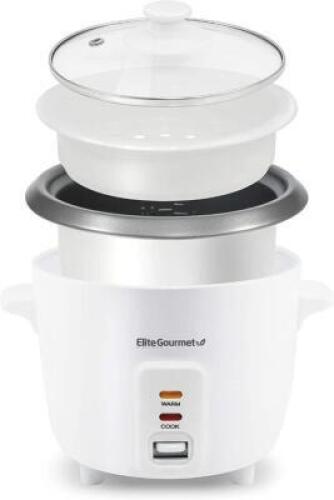 ELITE GOURMET MAXI-MATIC ELECTRIC NON-STICK RICE COOKER AND STEAMER RETAILS FOR $20.99