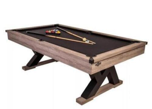DESCRIPTION: (1) BILLIARD TABLE BRAND/MODEL: AMERICAN LEGEND SIZE: 31" X 50" X 90" RETAIL$: $867.99 QTY: 1