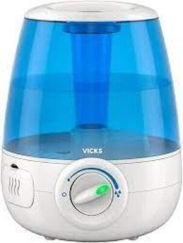 DESCRIPTION: (1) COOL MOISTURE HUMIDIFIER BRAND/MODEL: VICKS INFORMATION: UV TECHNOLOGY RETAIL$: $50.00 EA QTY: 1