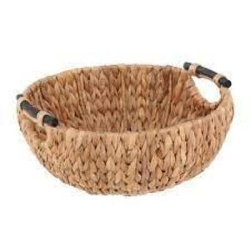 DESCRIPTION: (1) WOVEN BASKET BRAND/MODEL: MAINSTAYS INFORMATION: NATURAL RETAIL$: $11.79 EA QTY: 1