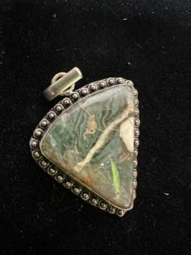 2" STERLING SILVER PENDANT
