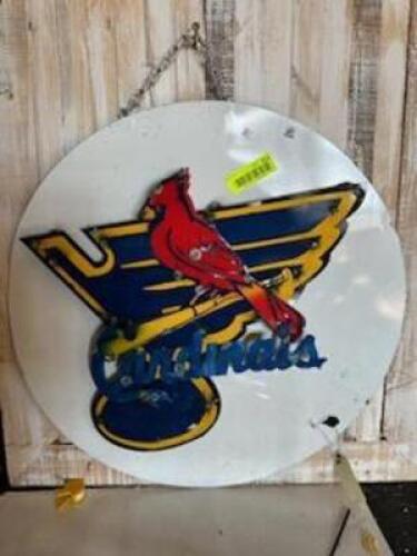 CARDINAL/BLUES SIGN