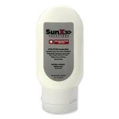 DESCRIPTION: (6) SUNSCREEN LOTION BRAND/MODEL: SUNX30 RETAIL$: $9.00 EA SIZE: 4OZ QTY: 6