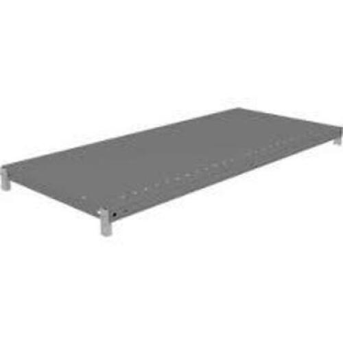 DESCRIPTION: (1) PALLET OF (80) SHELVES BRAND/MODEL: TENNSCO #Q2-4218S-MGY INFORMATION: MEDIUM GRAY SIZE: 22 GAUGE, 42"S X 18" D RETAIL$: $97.43 PER S