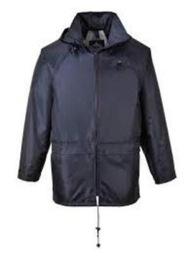 DESCRIPTION: (5) RAIN JACKET BRAND/MODEL: PORTWEST #US440 INFORMATION: BLACK SIZE: 5XL RETAIL$: $40.00 EA QTY: 5