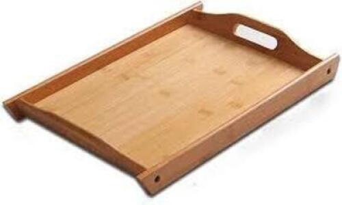 DESCRIPTION: (2) SERVING TRAY PLATTER BRAND/MODEL: WOODEN RETAIL$: $59.25 EA QTY: 2