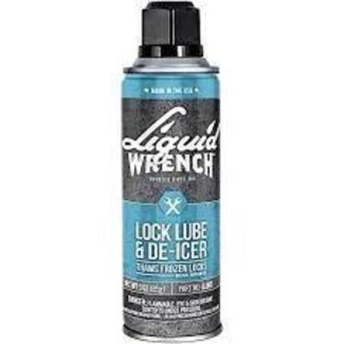 DESCRIPTION: (6) LOCK LUBRICANT AND DE-ICER BRAND/MODEL: LIQUID WRENCH # LLDO3 SIZE: 3 OZ RETAIL$: $$19.99 EA QTY: 6