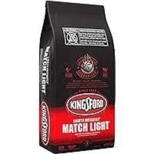 DESCRIPTION: (1) BAG OF CHARCOAL BRAND/MODEL: KINGSFORD INFORMATION: MATCH LIGHT RETAIL$: $23.54 EA QTY: 1