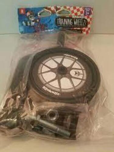 DESCRIPTION: (1) SET OF TRAINING WHEELS BRAND/MODEL: RASKULLZ RETAIL$: $12.96 EA QTY: 1