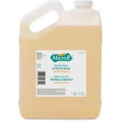 DESCRIPTION: (2) ANTIBACTERIAL LOTION HAND SOAP WITH PCMX BRAND/MODEL: MICRELL #999M975504 RETAIL$: $20.00 EA SIZE: 1 GALLON QTY: 2