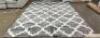 10'X14' GRAY AREA RUG