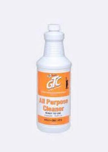 DESCRIPTION: (6) ALL PURPOSE CLEANER BRAND/MODEL: GTC RETAIL$: $30.00 TOTAL SIZE: 1 QT QTY: 6