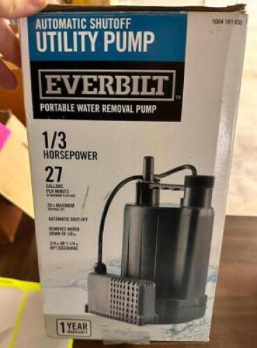 1/3HP UTILITY PUMP