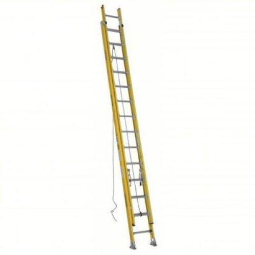 DESCRIPTION: (1) EXTENSION LADDER BRAND/MODEL: WERNER/D7128-2 INFORMATION: 375LB LOAD CAPACITY, FIBERGLASS, LOCATED AT SHAPIRO METAL SUPPLY RETAIL$: $