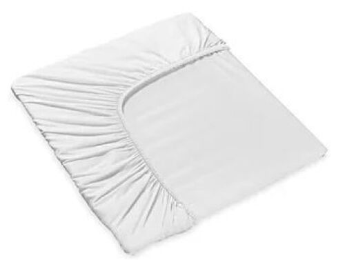 DESCRIPTION: (4) COTTON BLEND FITTED SHEET BRAND/MODEL: MAINSTAYS INFORMATION: WHITE SIZE: TWIN RETAIL$: $8.78EA QTY: 4