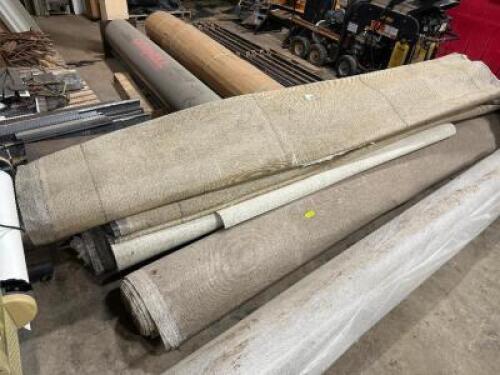 LARGE GROUP OF ASSORTED CARPET
