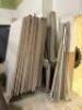 (20) - PARTITION WALL PANELS WITH HARDWARE - 4