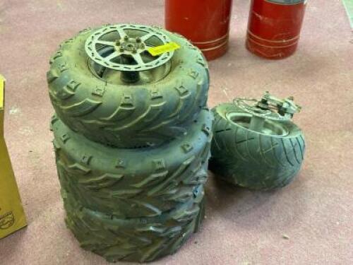 (4) - GO KART TIRES