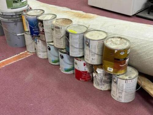 LARGE GROUP OF ASSORTED PAINT