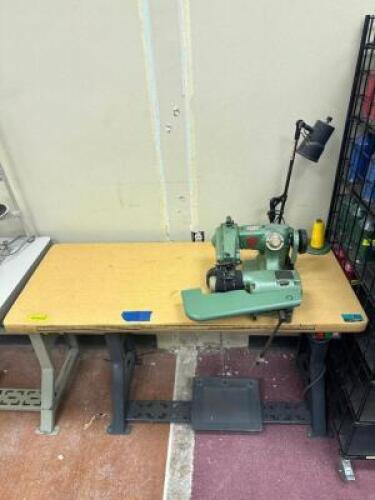 US STICHLINE INDUSTRIAL BLIND STICH SEWING MACHINE WITH TABLE