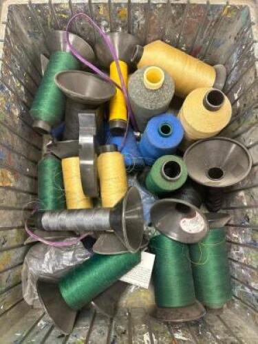 LARGE BOX OF ASSORTED YARN