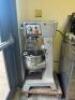 UNIWORLD 30 QT. MIXER WITH BUCKET AND (3) - MIXER HEADS - 2