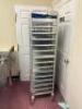15 TRAY ROLLING PAN RACK WITH COOLING TRAYS - 3